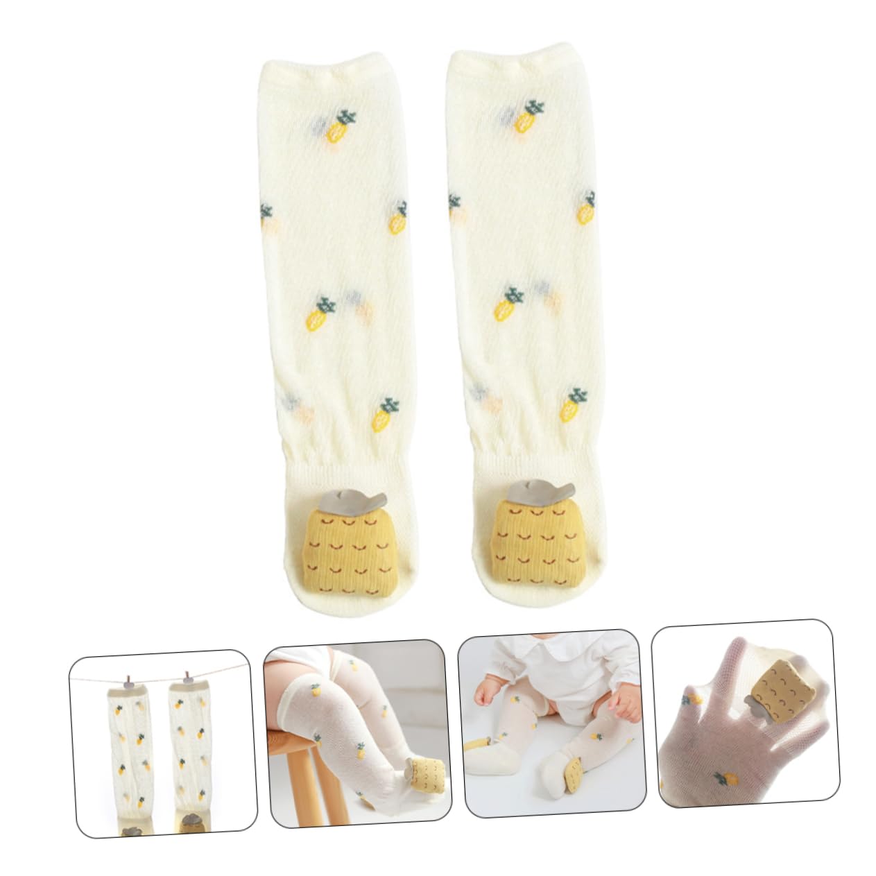 VALICLUD 1 Socks for Boy Girl Breathable and Stretchy Newborn Socks Bright Colors for Months for Everyday Wear and Easy to Clean