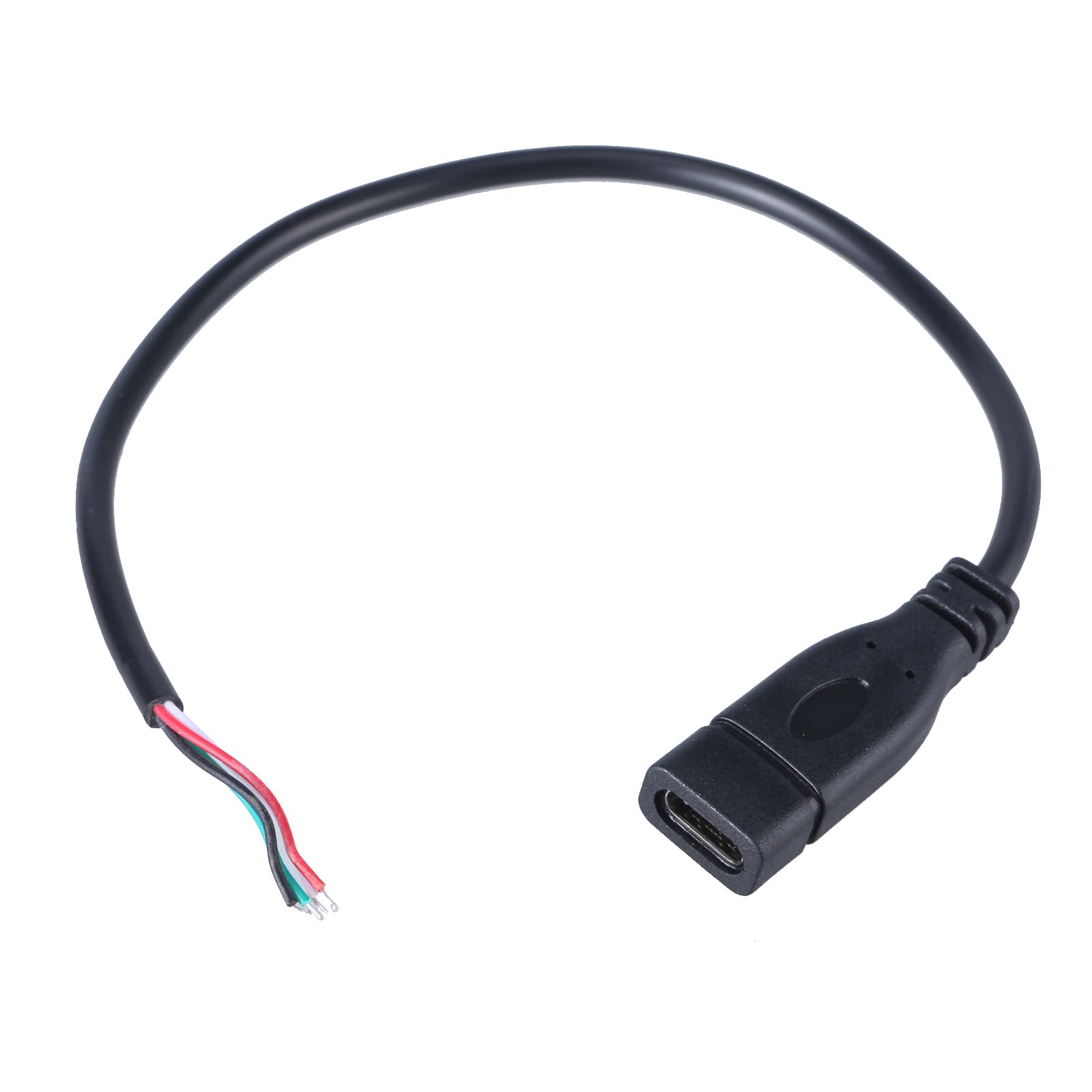 Amazon.co.jp: USB メスはんだ付け可能なワイヤ USB ピグテール