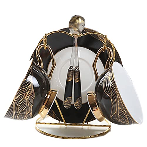 エルメスクラシックカップディッシュセットコーヒーカップ手作りの骨中国コーヒーカップ2pc,21,M