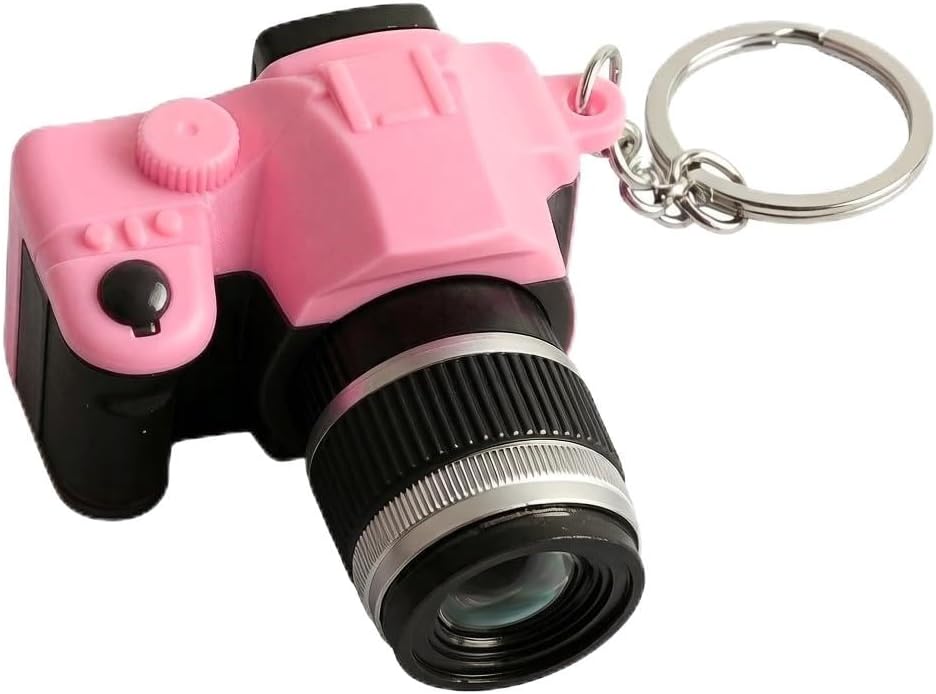 Mini Digital Camera Keychain Creative Simulation Decorative Pendant Key Ring