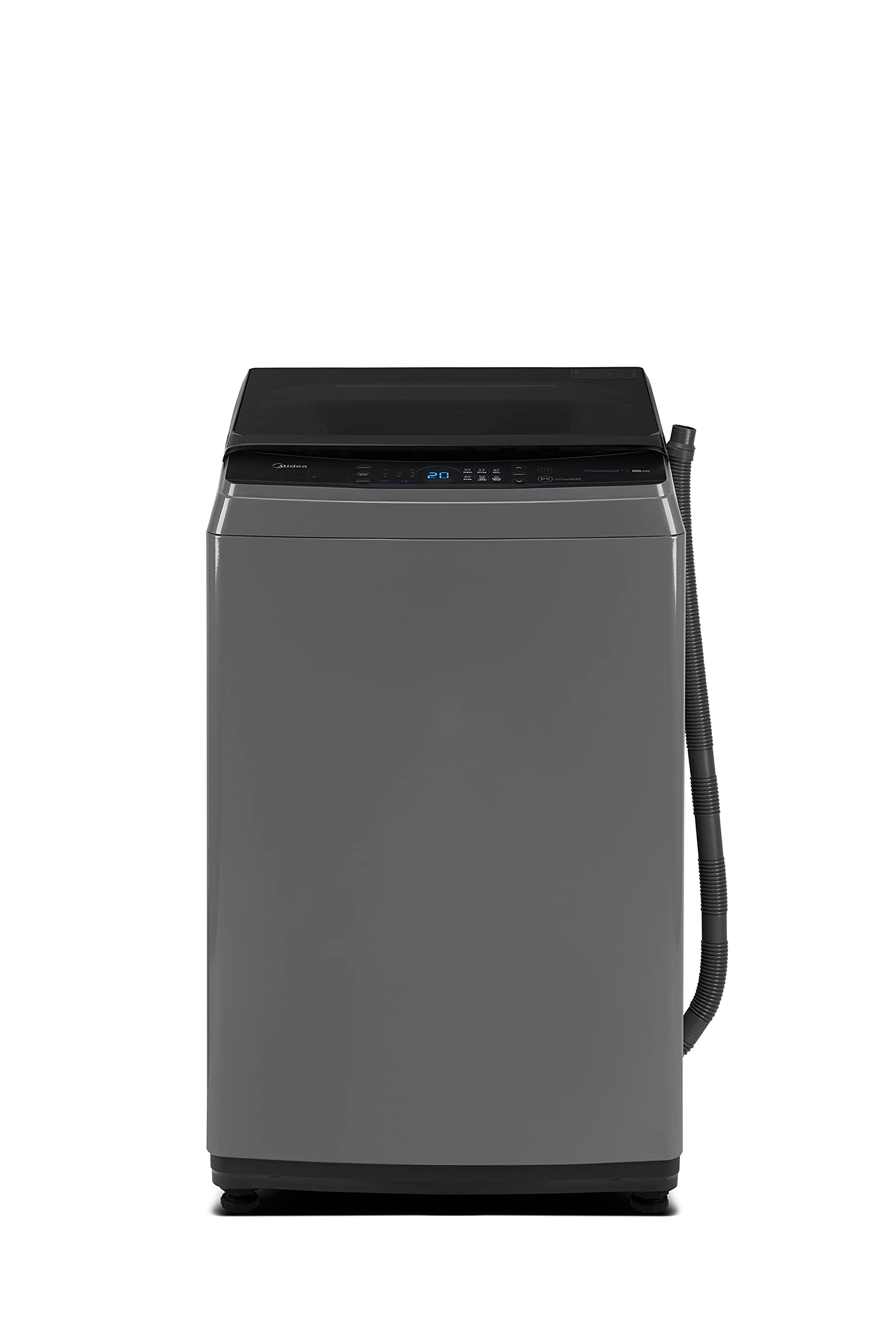 Midea 7 Kg Fully Automatic Top Load Washing Machine (MA200W70IN, Dark Grey)