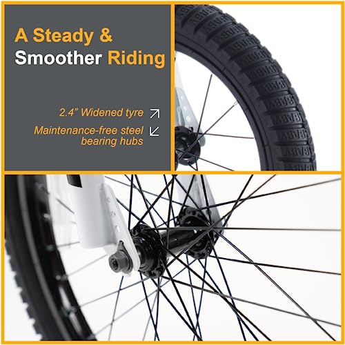 Royalbaby Royalbaby Freestyle Kid’s Bike For Boys And Girls, 20 Inch With Kickstand, Red #TOP6