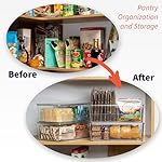ClearSpace Pantry Organization and Storage Bins with Removable Dividers & Lids – Perfect Pantry Organizers or Kitchen Organization – Refrigerator Organizer Bins, Cabinet Organizers, 2 Pack - Image 2