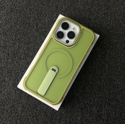 for iPhone16promax �p �P�[�X Magsafe �Ή� �����X�^���h�t ��F�}�b�g �V���v�� �y�� �ϏՌ� ���ϖh�~ �w���J�b�v���ʋ�