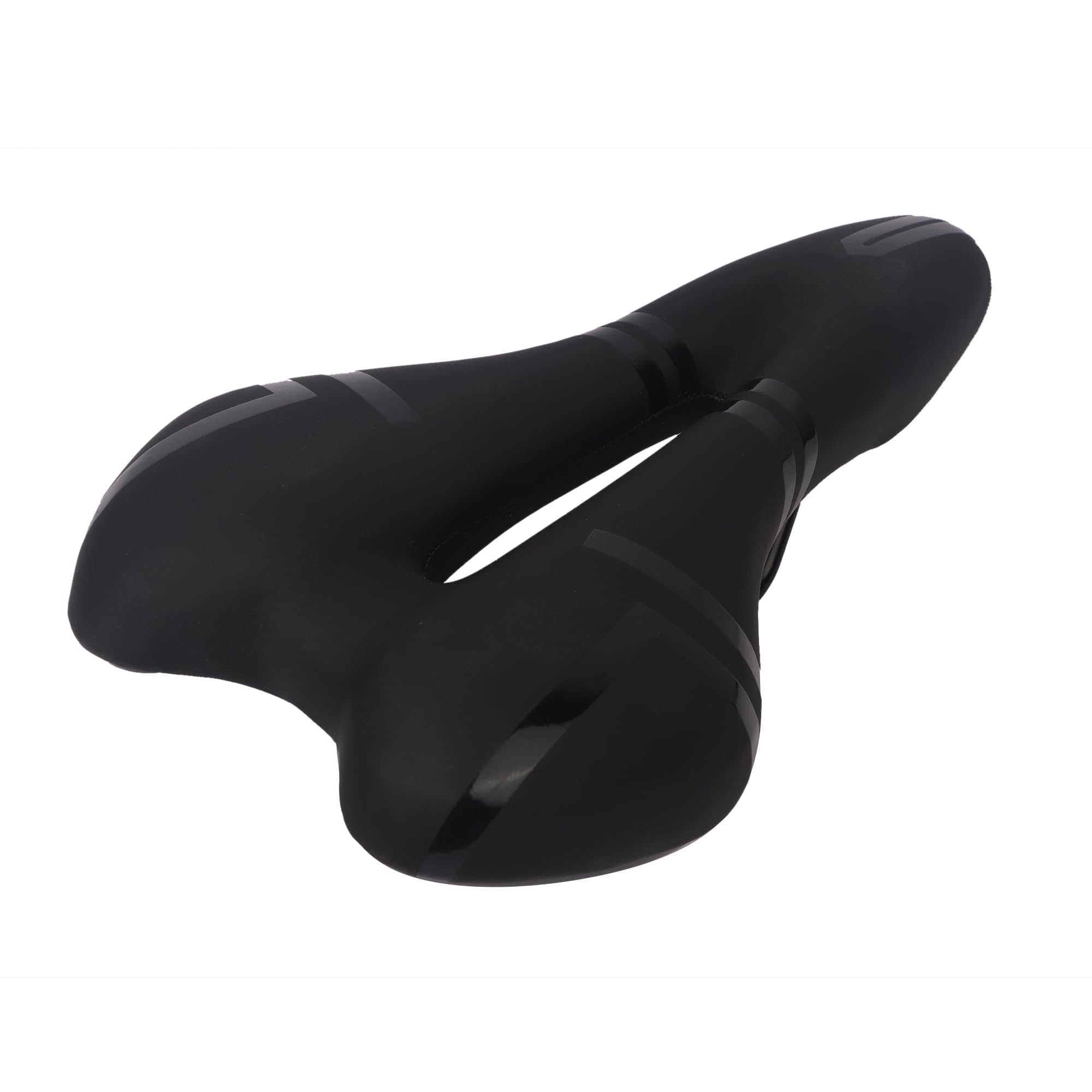 SHIVEXIM Bike Seat Bicycle Saddle - Comfort Universal Cycle Saddle Wide Cushion Pad for Women Men - Fits MTB Mountain Bike/Road Bike/Spinning Exercise Bikes (Red)-picture-12