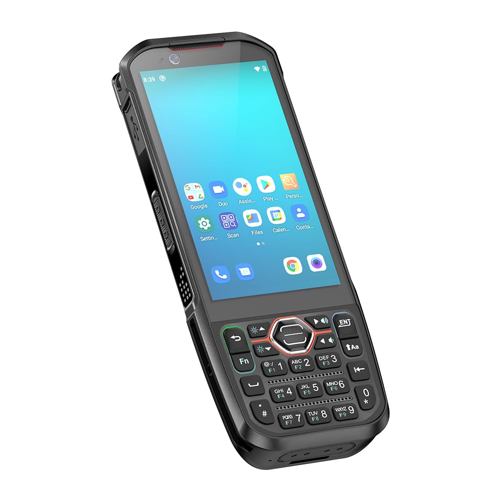 Kayoote S5 Lettore Codici a Barre Android 13, 4.2" PDA Computer Mobile con Tastiera, Octa-Core 6GB+64GB, Scanner 1D 2D QR, 4G WiFi Bluetooth NFC, IP67 Scanner Inventario per Magazzino e Vendita