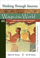 Ways of the World with Sources, Combined Volume: A Brief Global History 1319109721 Book Cover