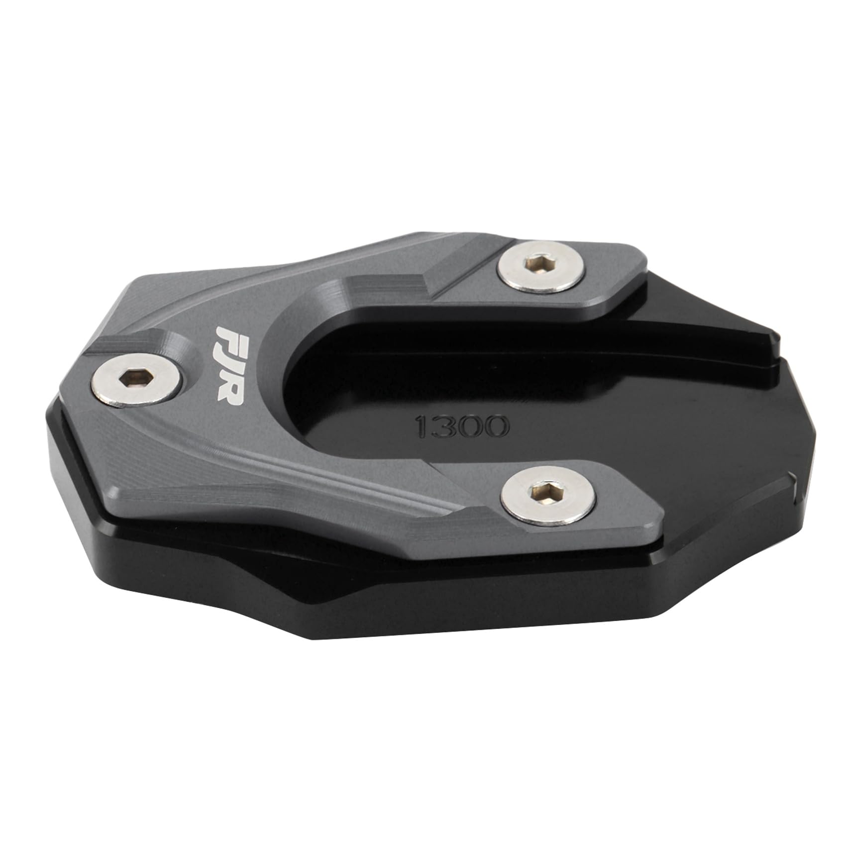 Plaque D'élargissement Pour Béquille Latérale FJR1300 (2001-2019) - Support Moto En Aluminium CNC - Noir/Rouge/Bleu/Titane