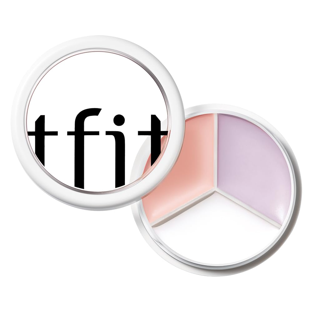 TFIT 3 Color Concealer Cream Palette Full Coverage 0.52 Ounce B01 Corrector