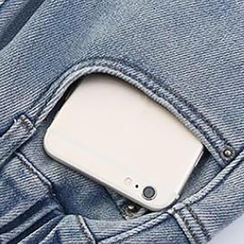 Baggy Wide Leg Denim Pant for Girls Elastic Waistband Straight Leg Jeans Fall High 𝐑ise Casual Trouser with Pokets2