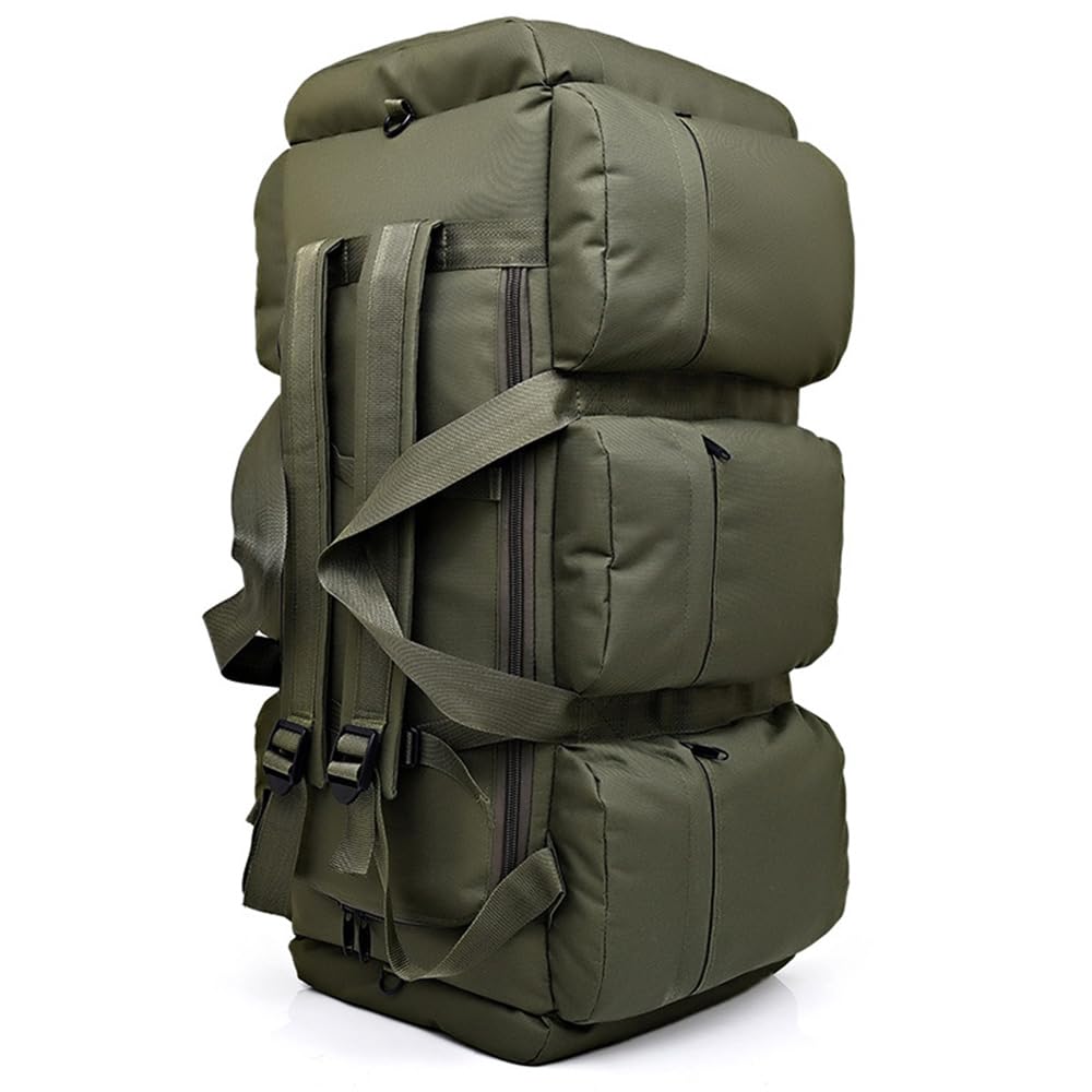 Plecak turystyczny, 90 l, duża pojemność, plecak trekkingowy, outdoorowy, wojskowy, kamuflaż, plecak awaryjny, wodoszczelny, plecak myśliwski, plecak bojowy, na podróż, wspinaczkę górską, kemping,