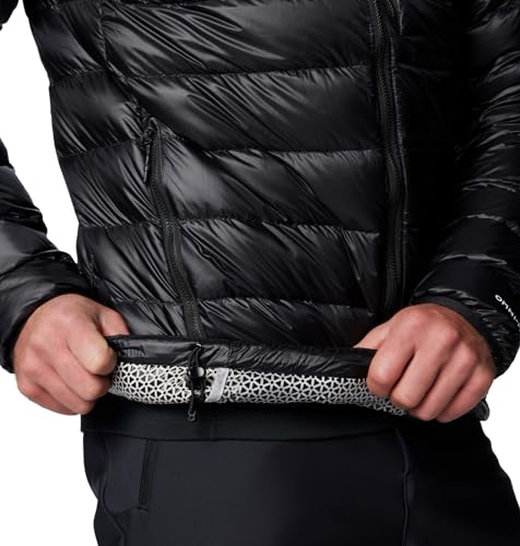 Columbia Men's Arctic Crest Down Jacket, Black, Large - image 8
