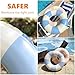 Pool Floats Swimming Rings for Kids, Age 5-10 Inflatable Swim Tubes Ring Toys with 11