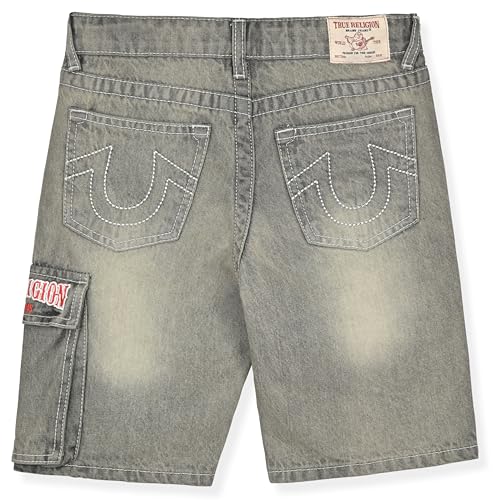 Image of True Religion Boys Short Sets for Kids | Boys Jean Shorts and Tee Shirt Clothing Set