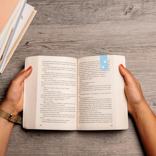 Image of Zesta Magnetic Bookmark Set of 7 | Aesthetic Book Mark for Reading | Cute Anime Bookmarks for Kids, Students | Book Accessories for Novels, Gifts for Readers(Quirky Magnetic Bookmarks, 9X2.5 Cms)