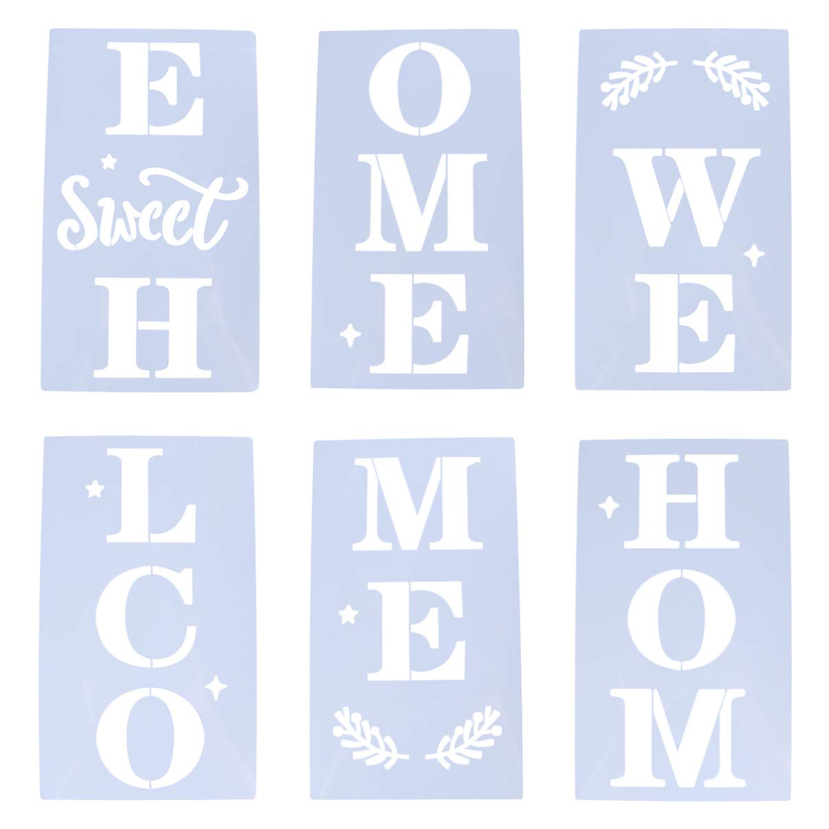 Buy Healifty 6pcs Stencils Large Sign Painting Stencils