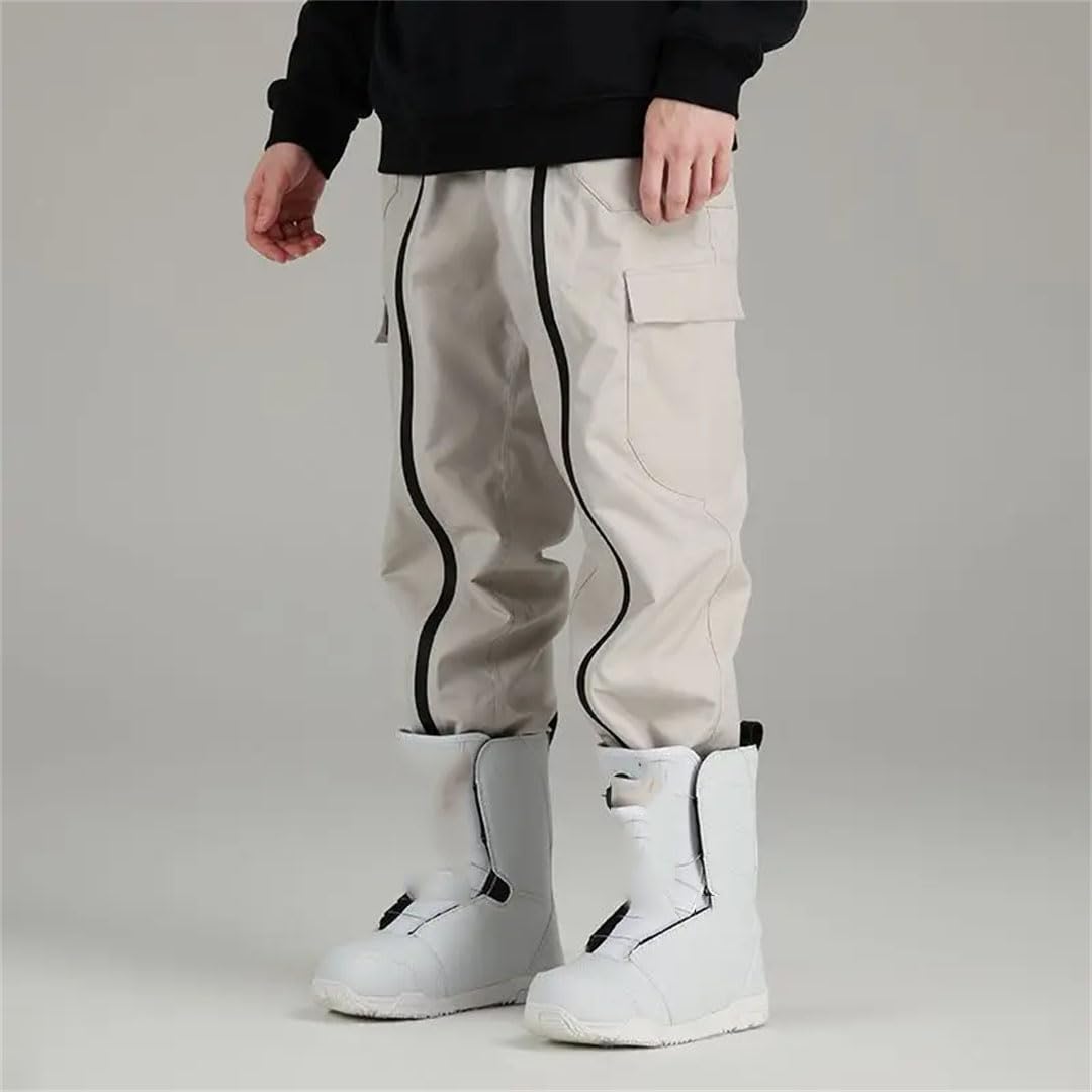 Suwequest Sporty outdoorowe wiatroszczelne spodnie narciarskie damskie zimowe spodnie snowboardowe ciepłe modne wędrówki sporty wiatroszczelne spodnie narciarskie