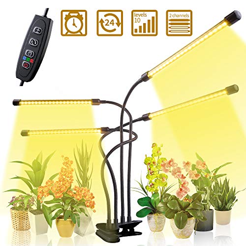 CXhome Grow Light 80 LEDs Plant Lights Grow Lamp Upgraded with Cycle Adjustable