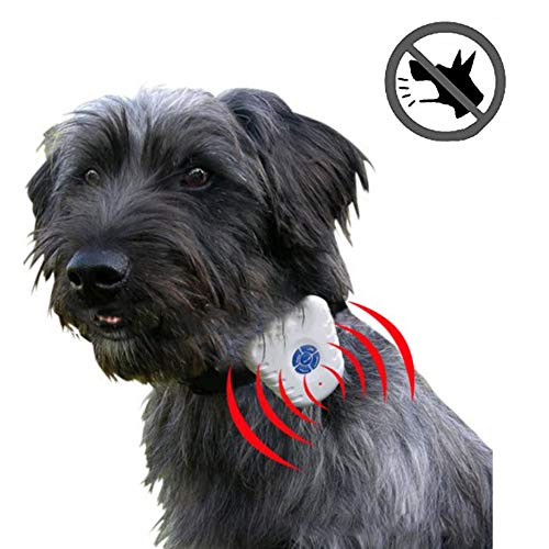 Waterproof Ultrasonic Anti-Bark Small Dog Collar- No Shock No Pain No Harm! Humane, Safe, Gentle and Effective Stop Barking Pet Training Collar Utilizing Latest Intelligent Ultrasonic Sound Technology