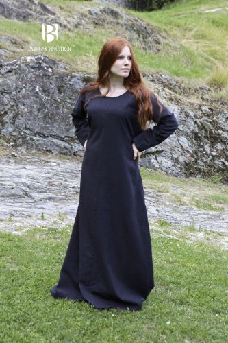 Preisvergleich Produktbild Burgschneider Mittelalter Unterkleid Freya - Schwarz XXXL