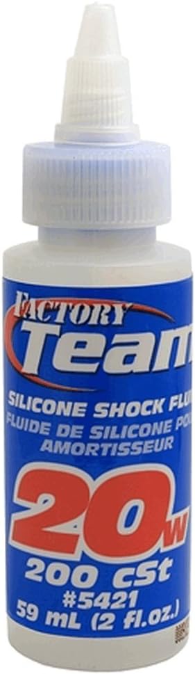 Team Associated 5421 20 Weight Silicone Shock Oil, 2-Ounce