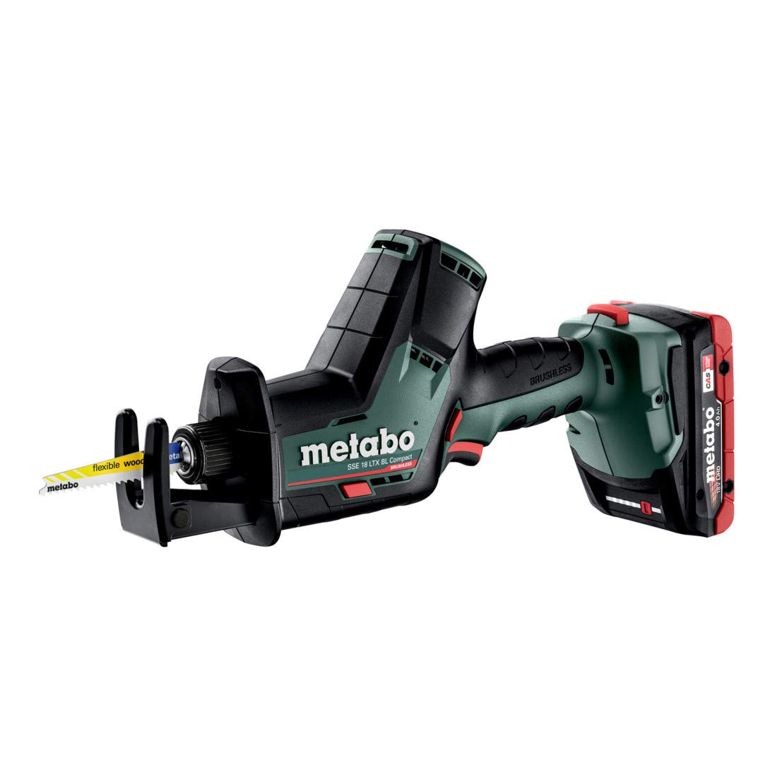 Metabo Cordless Reciprocating Saw SSE 18 LTX BL Compact (602366800  