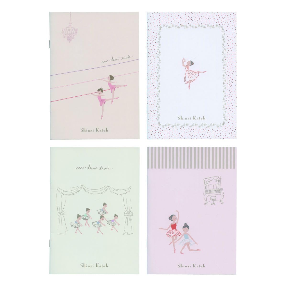 Amazon | バレリーナ ノートA5 【プリエ バレエ】 シンジカトウ 日本製