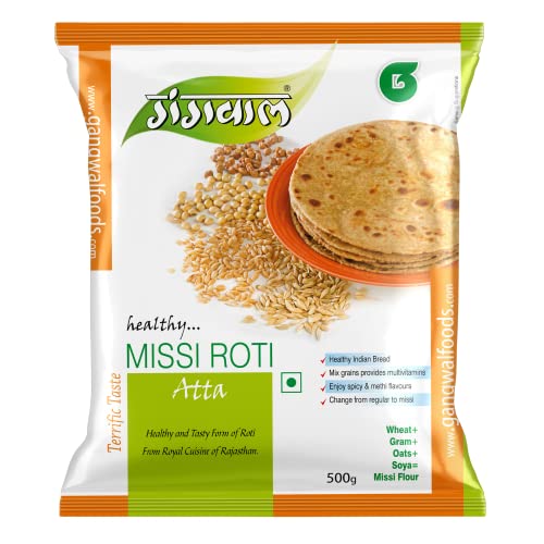 Gangwal Missi Roti Atta 500 GM | Multigrain Missi Atta | Loaded with Extra Protein than Regular Atta Gangwal Missi Roti Atta 500 GM | Multigrain Missi Atta | Loaded with Extra Protein than Regular Atta