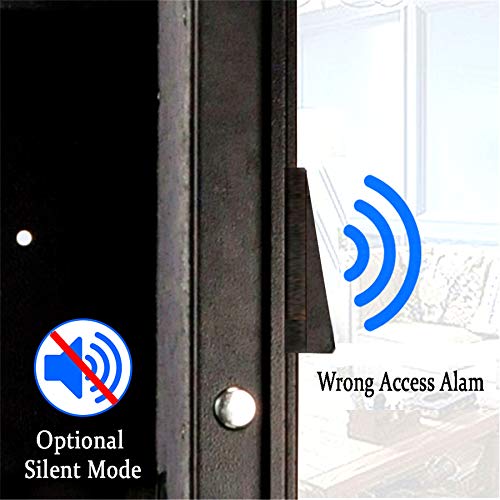 Moutec Large Rifle Gun Safe, Quick Access Rifle Gun Safe, 5-Gun Metal Rifle Gun Security Cabinet for Rifle with/Without Scope with Separate Pistol/Handgun Lock Box (Digital Keypad-Non Biometric) - Thumbnail 6