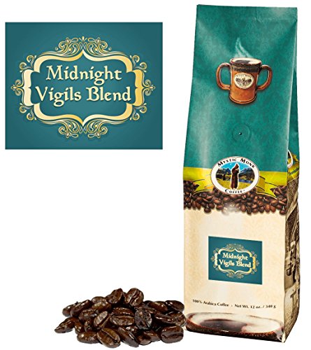 Mystic Monk Coffee: Midnight Vigils Blend Whole Bean - 12 ounce bag miniatura 1