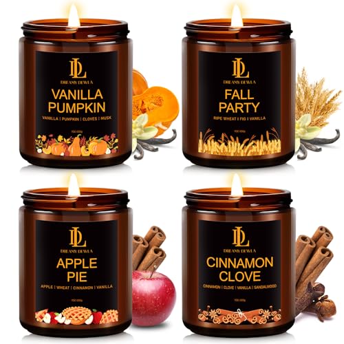 Sicilian Lemon Candles, 7oz Sicilian Lemon Scented Candle, Natural Soy Candles for Home Scented, Long Lasting with 50 Hour Burn Time, Gifts for Men Women
