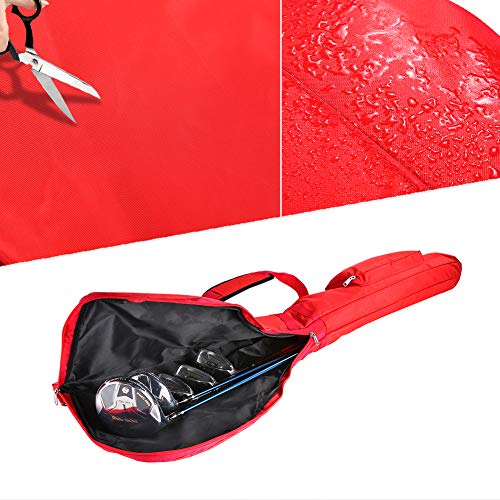 Golf Sunday Bag-Driving Range Mini Course Training Practice Golf Bag Travel Case Foldable - Image 5