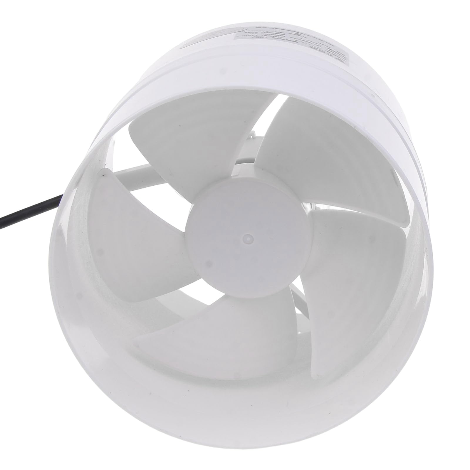 YHAILI Low Noise 110mm 5W Duct Fan Exhaust Blower 12V Ventilation Fan for Bathroom Kitchen Chicken Coops Greenhouse Warehouse