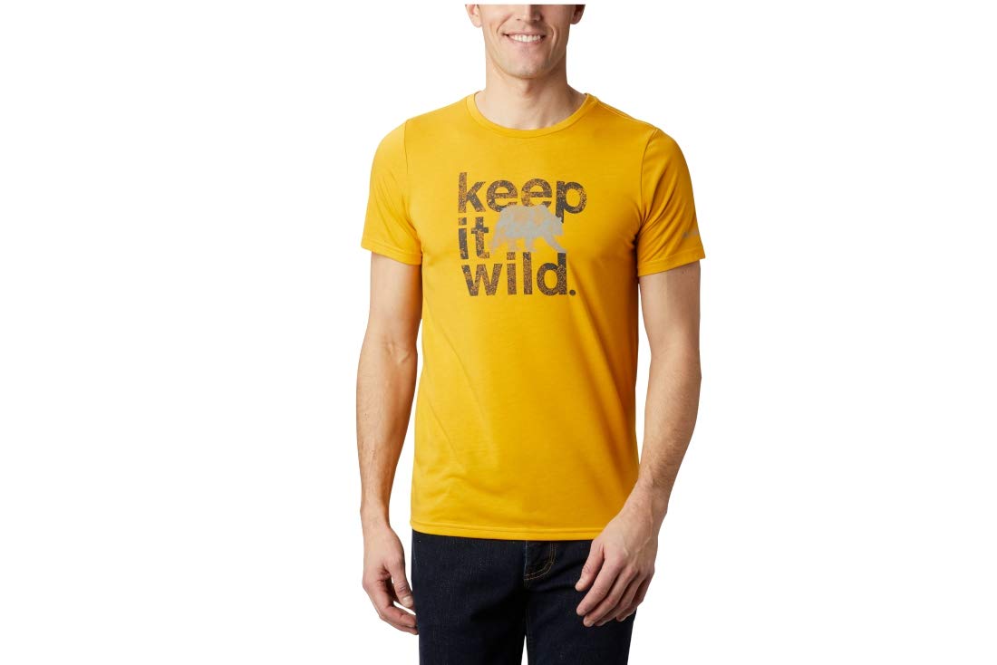 Columbia Men's Terra Vale II Short Sleeve Tee - Moisture-Wicking Active Fit Shirt For Outdoor Adventures