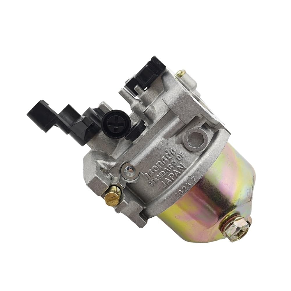 Juego de carburador con Junta espaciadora y Aislante de línea, Compatible con Motores de cortacésped de 4 Tiempos GX200, GX160 y GX 200 y 160.