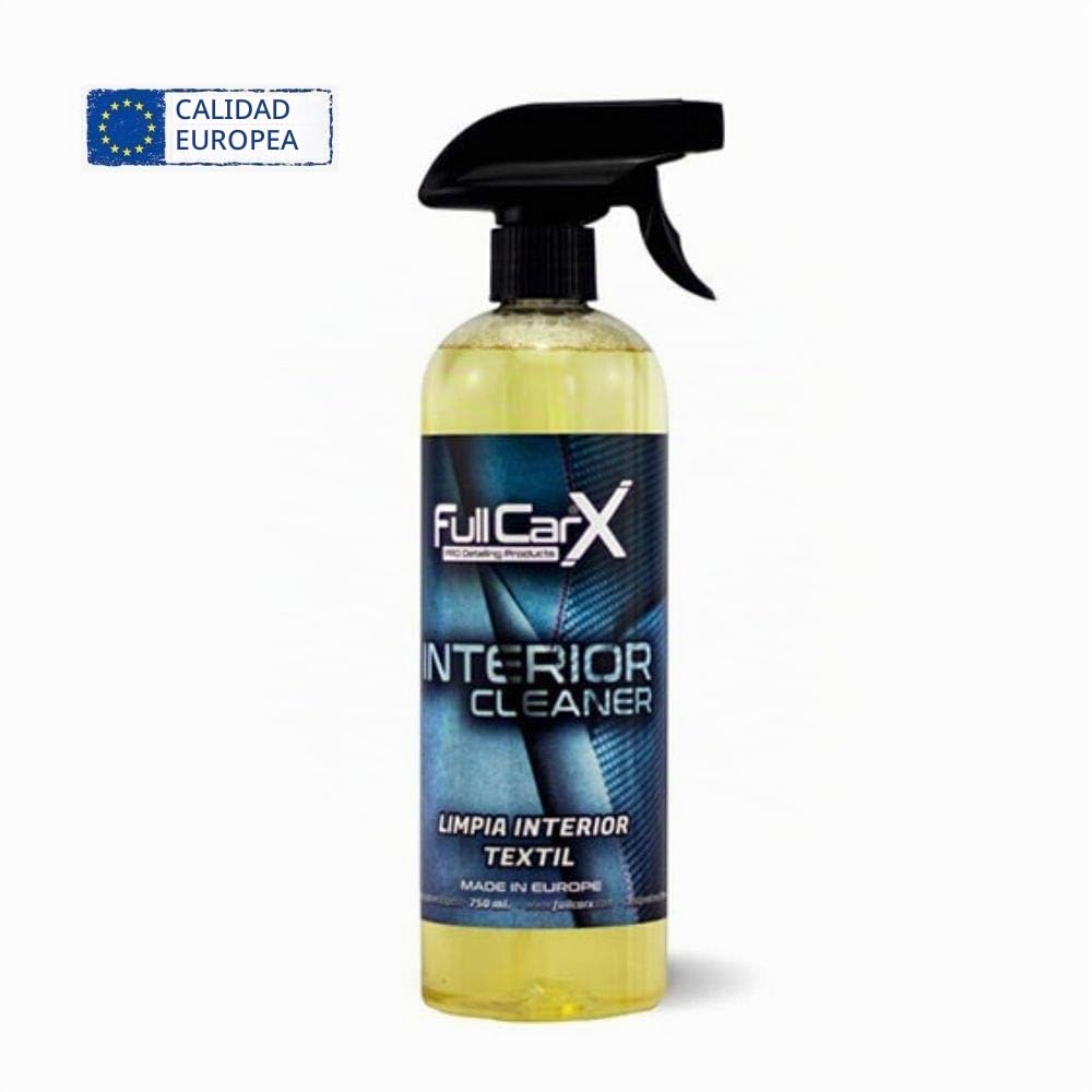 AutoFullCar - Kit Productos De Limpieza Para Coche Fullcarx, 9 Productos Para Interior y Exterior