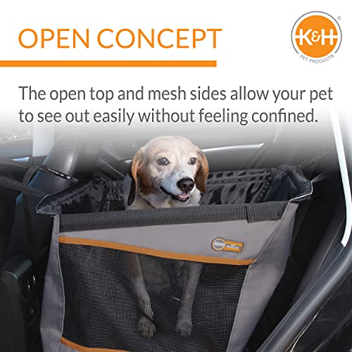 K&H PET PRODUCTS Buckle N' Go Car Seat for Pets Gray Small 21 X 13 X 19 Inches - Image 6