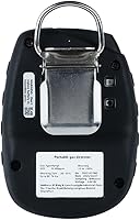 Vista 3 de Detector de dióxido de azufre ATO SO2, detector de gas SO2 con alarma de sonido, luz y vibración, 0-50ppm