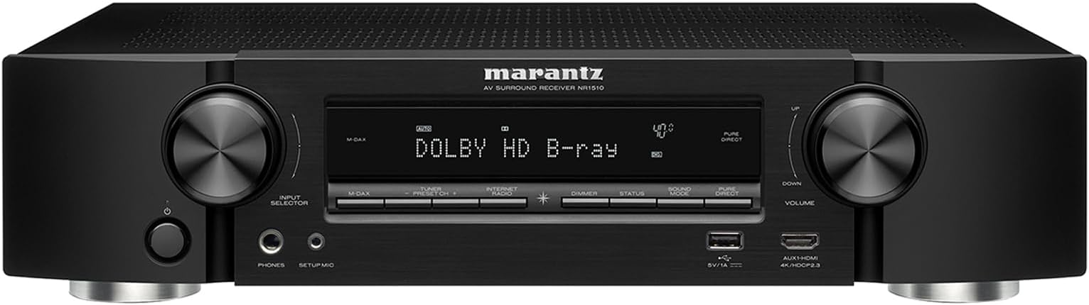 Marantz NR1510 Slimline Black AV Receiver