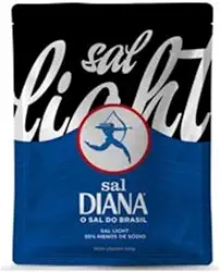Sal Diana Light 50% Menos Sódio Pacote 500g