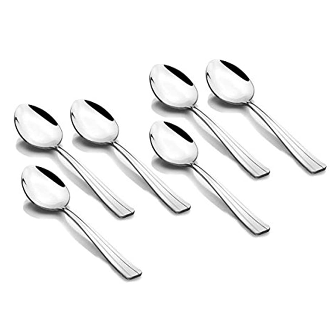 FnS Premium Stainless Steel Venice Dinner Spoon (6 Dinner Spoon)