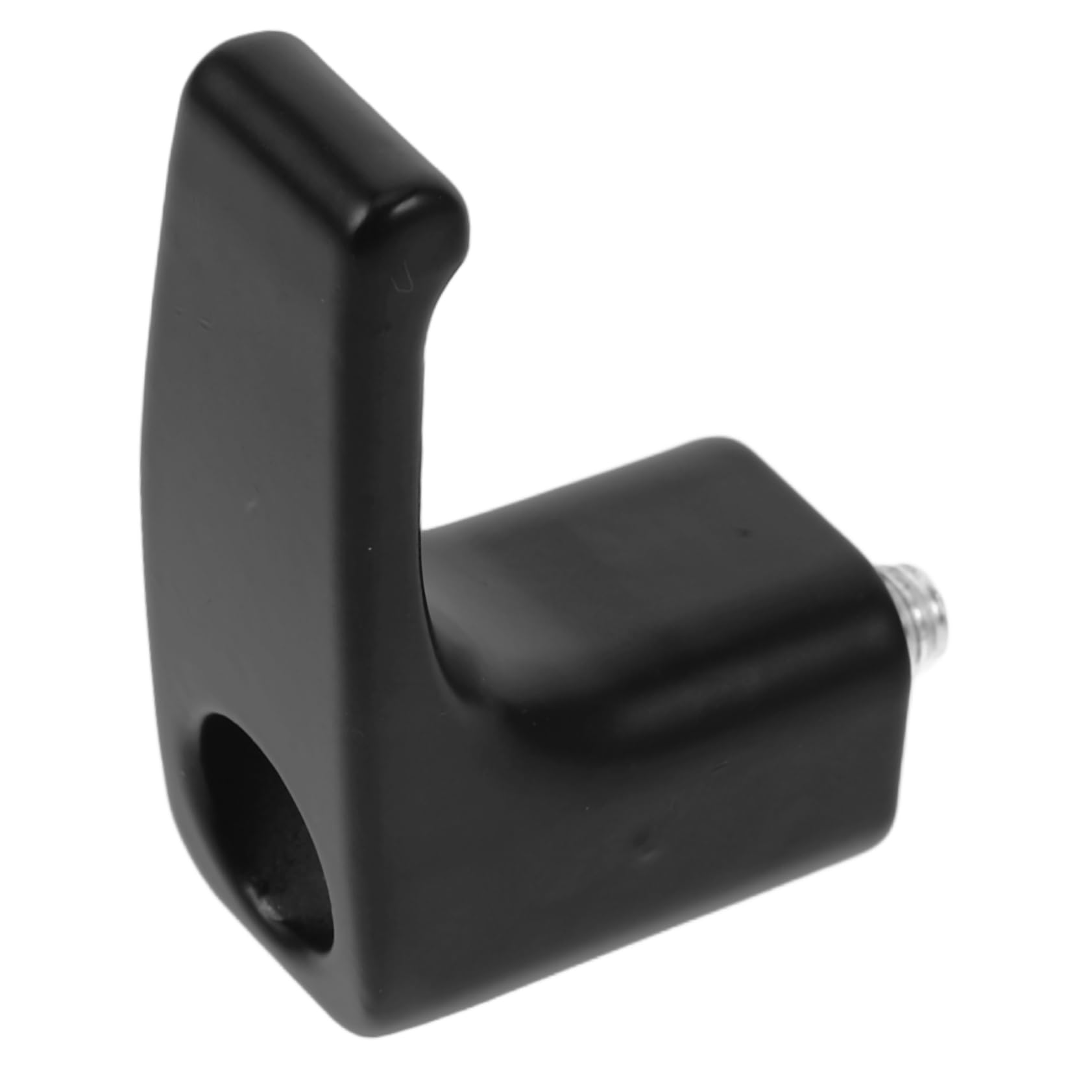 OUNONA Holder Bike Front Hook Metal Secure Storage for Helmets Gear No Tools Needed