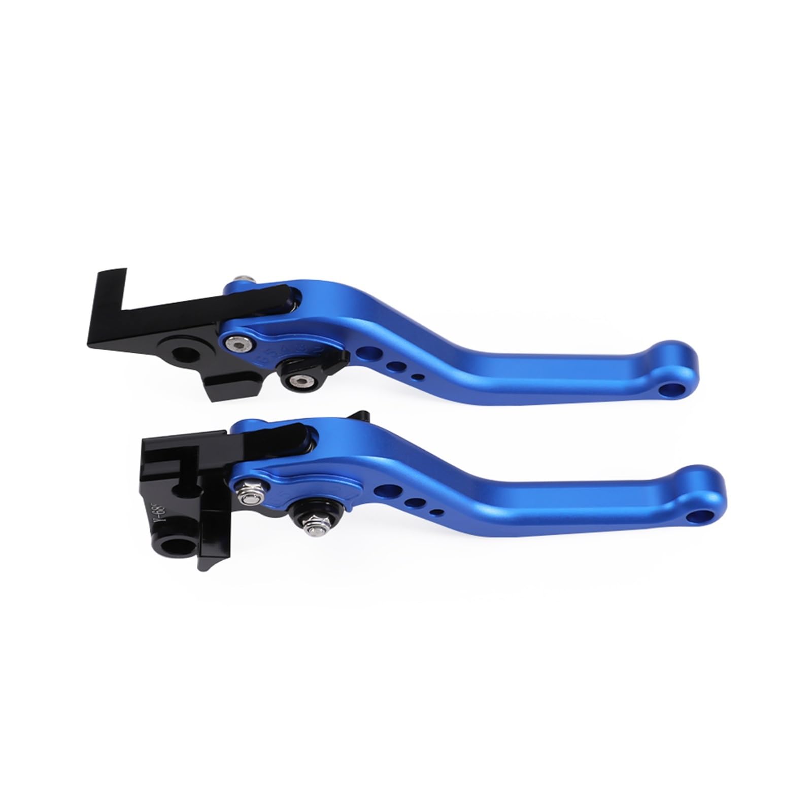 TINGYUS Motorbike Brake Lever for BMW for F800GS/For ADV F800R F650GS F700GS Motorcycle Adjustable Handles Short Brake Clutch Lever(Blue)