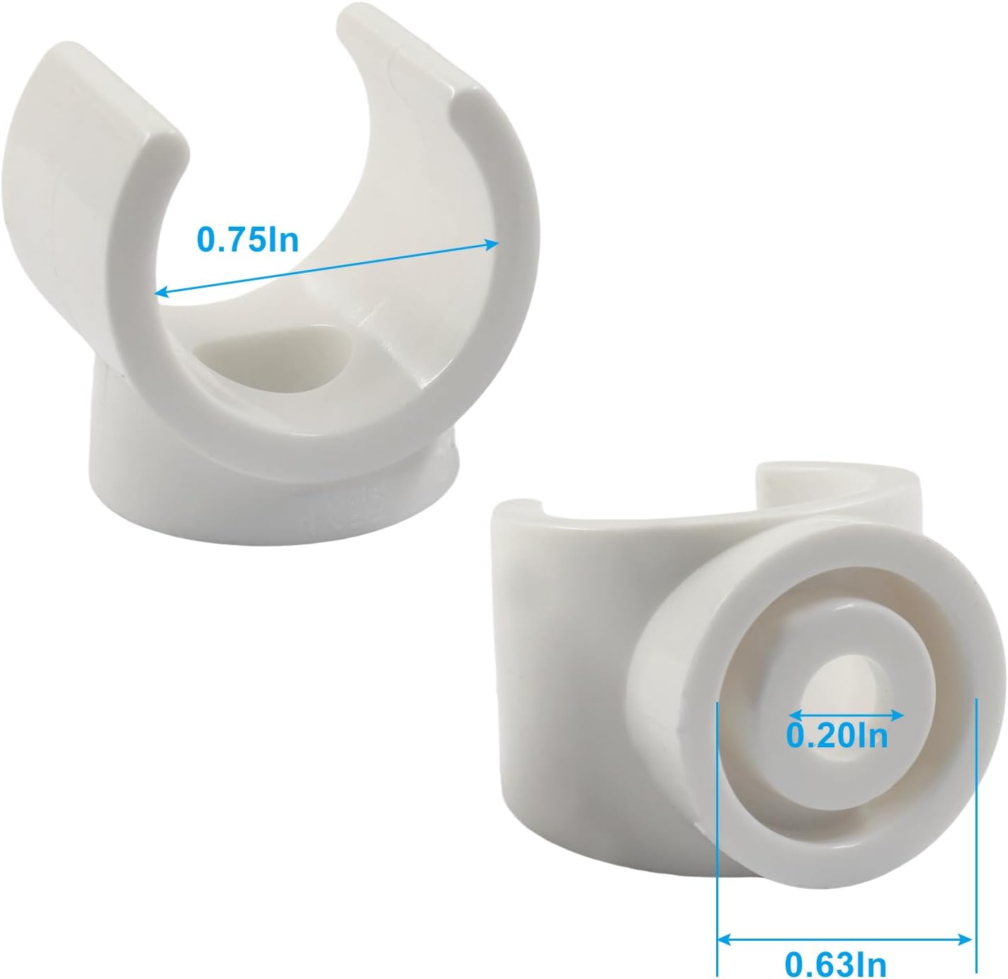 3/4" Pex Clamps Pipe Holder, 50Pcs
