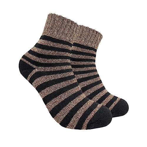 Image of Hycome Men Women Socks Thick Thermal Hiking Winter Warm Boot Heavy Soft Cozy Socks for Cold Weather 5Pairs