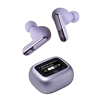 JBL Live Beam 3 Cuffie Wireless Bluetooth, 48 Ore di Autonomia, con Cancellazione Adattiva del Rumore e High-Resolution JBL Signature Sound, Impermeabili e Antipolvere IP55, Inserti Auricolari, Viola