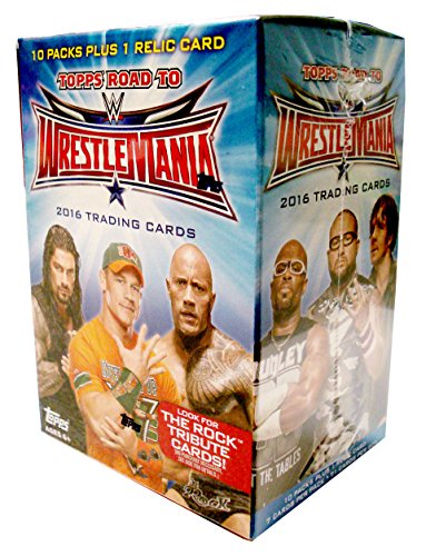 WWE Wrestling 2016 Road to WrestleMania Trading Card Blaster Box