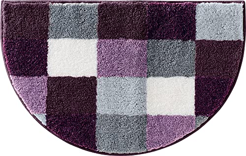 Erwin Müller Duschvorlage Kreta, Duschmatte, Dusschvorleger rutschhemmend aubergine Größe 50x80...
