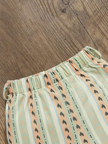 Image of Tagas Girl Summer Casual Top Puff Sleeve and Printed Long Pants 2pcs Outfit || Two-Piece Set FOR GIRLS ||Girls Clothing Set||(GTP-70)