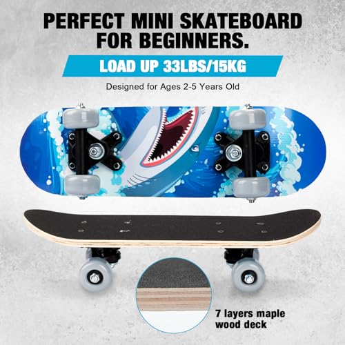 Image of Honoson 7 Pcs Skateboard Kids Set